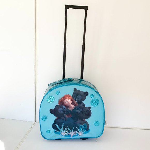 Disney Store Brave Merida Luggage Trolley Carry On